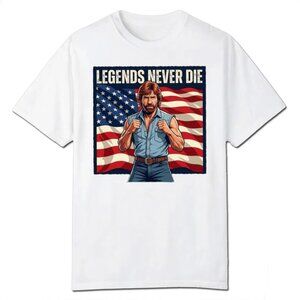 RIP CHUCK NORRIS Legends Don't Die Chuck Norris T-Shirt